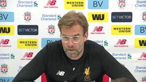 Jürgen Klopp sent a message of support to Sean Cox and his family after the Liverpool fan was left in a critical condition in hospital following an attack prior to the Champions League fixture against AS Roma on Tuesday night
