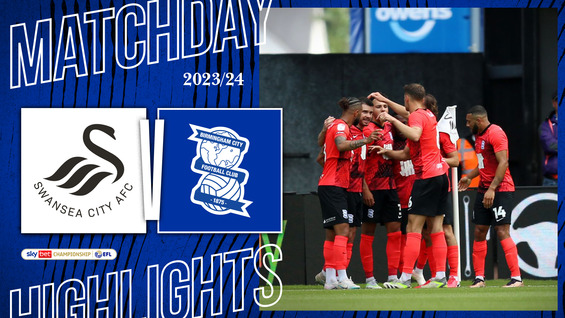 Highlights: Swansea City v Blues