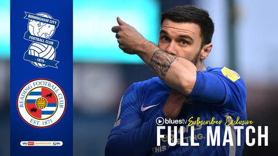 Full match: Blues v Reading
