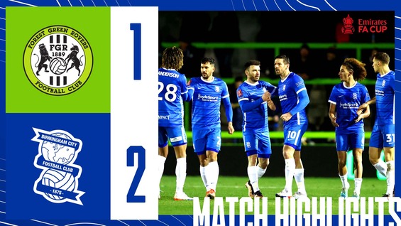Highlights : Forest Green Rovers v Blues