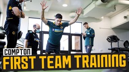 Shooting practice, possession drills and gym work | Wolves train ahead of Norwich test