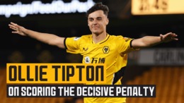 Tipton on scoring the decisive penalty