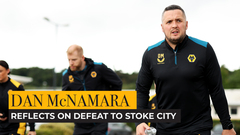 McNamara reflects on defeat away to Stoke City