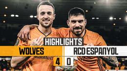 Wolves 4-0 RCD Espanyol | Highlights