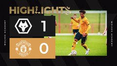 Chiwome's strike defeats the Red Devils | Wolves 1-0 Manchester United | U18 Highlights