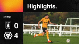 U21s put four past Villa! | Wolves U21s 0-4 Aston Villa U21s | Match highlights