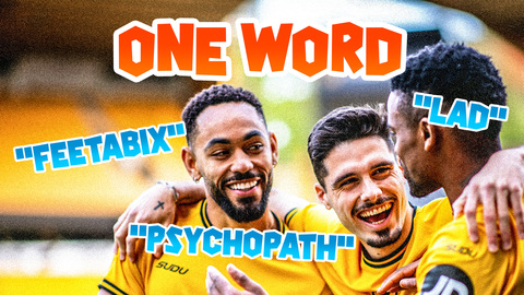 Hilarious one word challenge! | Wolves players describe teammates in one word