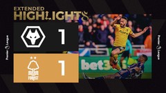 Cunha nets in Forest draw | Wolves 1-1 Nottingham Forest | Extended Highlights