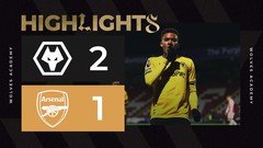 Barnett double defeats Gunners! | Wolves 2-1 Arsenal | U21s Highlights