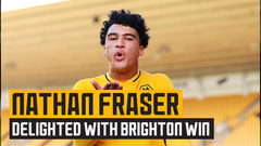 Goalscorer Fraser looks ahead to Man United FA Youth Cup Semi-Final after impressive Brighton win