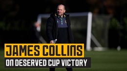 Collins on 'thoroughly deserved' Premier League cup victory over Swansea