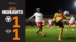 A draw with the Germans | Wolves U21 1-1 RB Leipzig U21s | Match highlights