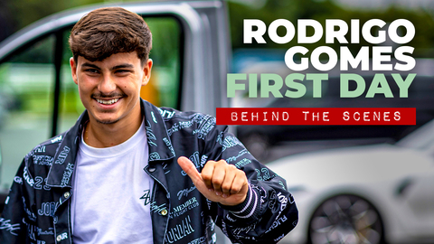Behind the scenes of Rodrigo's first day!