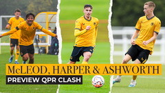 McLeod, Harper & Ashworth preview FA Cup clash with QPR
