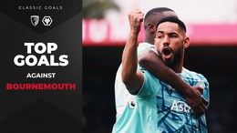 Jimenez, Cunha, Moutinho, Cavaleiro | Top Wolves goals against Bournemouth