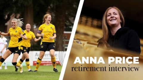 Wolves Women's Anna Price says goodbye after 30 years