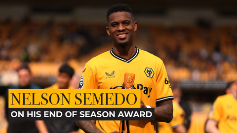 Nelson Semedo on winning end of season award
