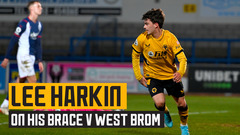 Harkin reflects on his brace v West Brom