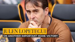 Lopetegui on consecutive home wins