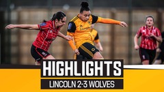 Walker wins it at the death! Lincoln 2-3 Wolves Women | Highlights