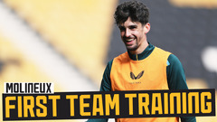 Training at Molineux! | Stadium session ahead of Newcastle