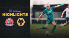 Merrick bags a brace as Wolves breeze past Fylde | Fylde 1-4 Wolves Women | Highlights