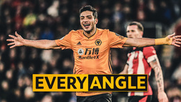 Every Angle | Adama Traore sets up Raul Jimenez's record-breaking goal!