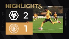 Wolves beat City at Compton | Wolves 2-1 Manchester City | 18s Highlights