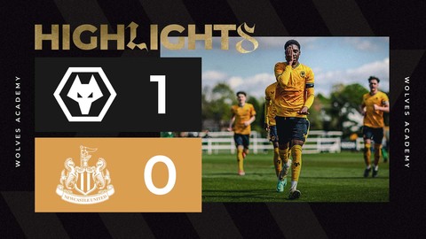 Last gasp Angel penalty seals victory! | Wolves 1-0 Newcastle | U18s Highlights