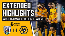 The points are shared in the Black Country Derby | West Bromwich Albion 1-1 Wolves | Highlights