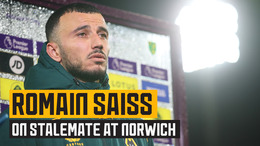 Romain Saiss discusses shared points at Norwich