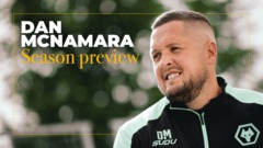 Dan McNamara on becoming full-time Wolves Women manager 