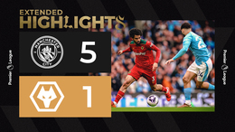 Hwang on the scoresheet but City ease past Wolves | Manchester City 5-1 Wolves | Extended Highlights