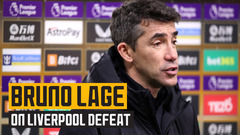 Lage reflects on defeat to Liverpool