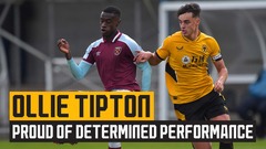 Tipton pleased with a draw against a top West Ham side