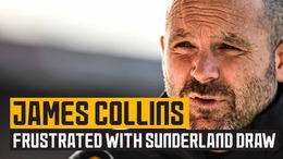 Collins believes his young side deserved all three points against Sunderland in PL2