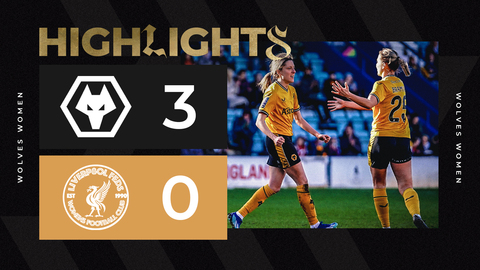 Three goals & three points! Wolves Women 3-0 Liverpool Feds | Highlights