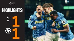 Santi scores at Spurs! | Tottenham Hotspur 1-1 Wolves | Highlights 