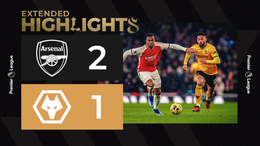 Superb Cunha goal in battling defeat | Arsenal 2-1 Wolves | Highlights