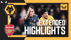 Brave Wolves fall to narrow defeat | Wolves 0-1 Arsenal | Extended Highlights