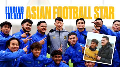 Hubner and Hwang meet aspiring Malaysian players | Wolves Golden Chance