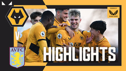 FIVE WINS FROM FIVE! Wolves 3-0 Aston Villa | PL2 Highlights