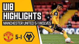 Injury ravaged Wolves fall to defeat | Manchester United 5-1 Wolves | U18 Highlights