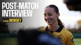 Worsey | 'That was a really professional performance.'