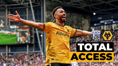 Celebrating on The Hawthorns pitch! | Access all areas of our Black Country derby win