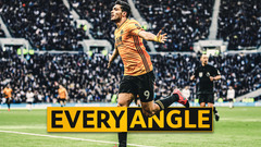 THE JOTA AND JIMENEZ COMBINATION! | Raul Jimenez v Tottenham Hotspur | Every Angle