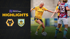 Clarets on top at Telford | Wolves 1-3 Burnley | Women's Highlights