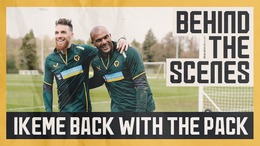 IKEME BACK WITH THE PACK! | Behind the scenes as Carl Ikeme trains with the Wolves first-team again!