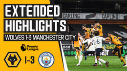 Wolves 1-3 Man City | Extended Highlights