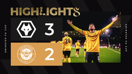 Wolves fight back in cup classic | Wolves 3-2 Brentford | Highlights